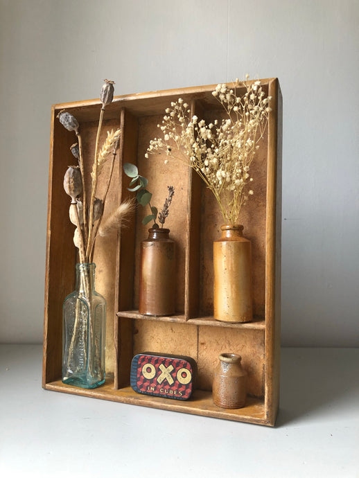 Rustic Wooden Display Tray