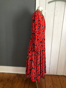 Preloved Zara Long Sleeve Smock Maxi Dress