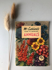 1950s Gardening booklet, Annuals