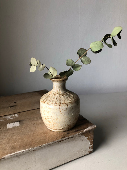 Vintage Hand thrown Pottery Posy Vase