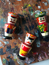 Load image into Gallery viewer, Boxed Vintage Hand Painted Nutcracker Tree Decorations