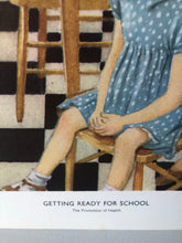 Load image into Gallery viewer, Original 1950s School Poster, ‘Getting Ready for School’