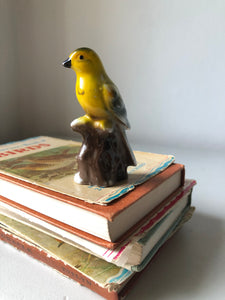 Small Vintage porcelain Canary