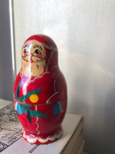 Load image into Gallery viewer, Vintage Father Christmas Wooden Nesting Doll, Single