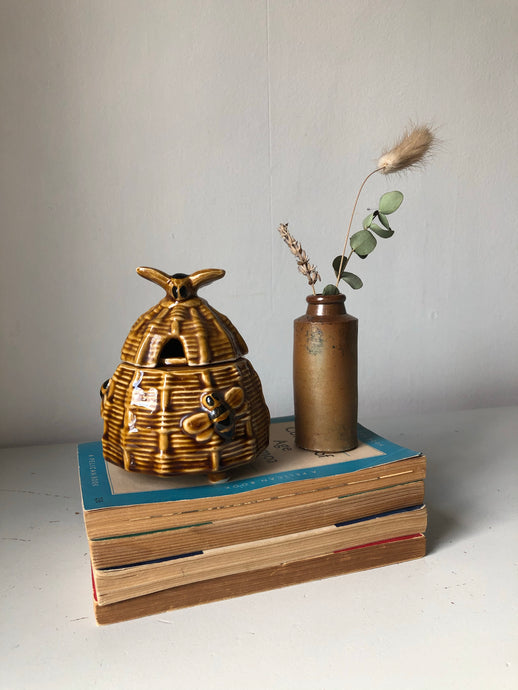 Vintage Beehive Honey / Marmalade Pot