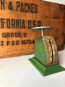 Miniature Vintage weighing Scales