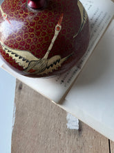 Load image into Gallery viewer, Vintage Chinese Paper Mache Trinket Pot