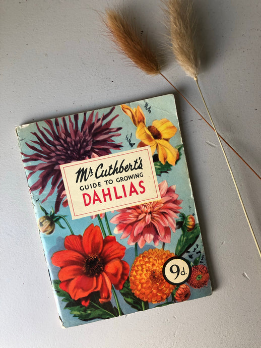 1950s Gardening booklet, Dahlias