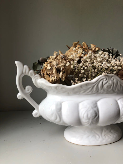 Large Vintage Mantle Pottery Vase