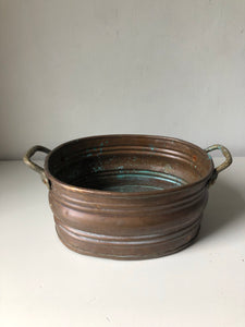 Vintage Copper Planter