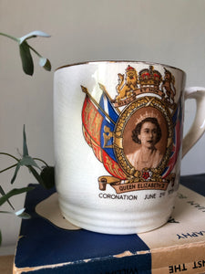 1950s Coronation Mug
