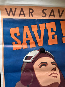 ‘Save for The Brave’ WW2 Poster
