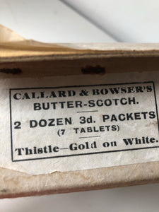 Vintage Butterscotch packaging box