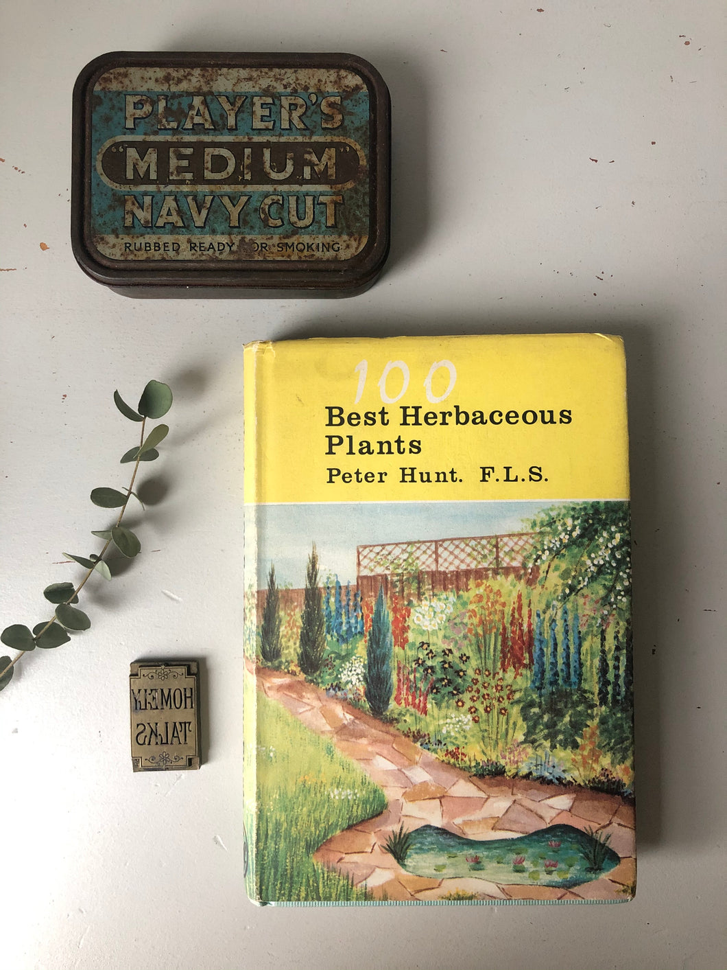 Vintage ‘Best Herbaceous Plants’ book