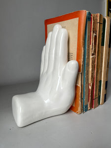 Vintage Ceramic Hand Book End