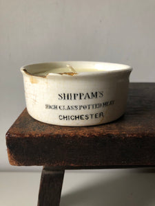 ‘Shippam’s’ Vintage Pot Candle, Sweet orange and Rosemary