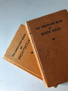 Pair of Observer Books, Architecture and Birds Eggs