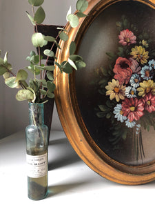 Vintage floral painting