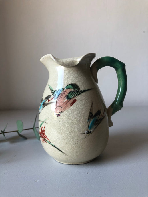Antique Japanese Ceramic Vase / Jug