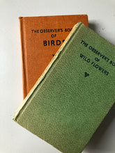 Load image into Gallery viewer, Pair of Observer book, Wild Flowers and Birds