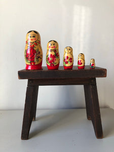 Vintage Russian Nesting Dolls