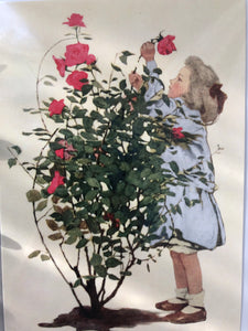 Vintage Rose Card