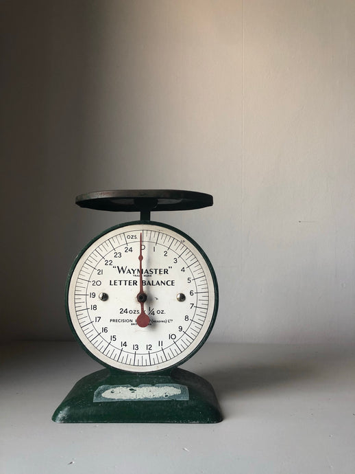Vintage Waymaster Letter Balance scales