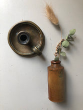 Load image into Gallery viewer, Vintage Brass candle holder