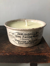Load image into Gallery viewer, ‘Springfield’ Vintage Pot Candle, Sweet orange and Rosemary