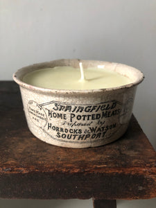 ‘Springfield’ Vintage Pot Candle, Sweet orange and Rosemary