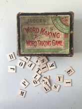 Load image into Gallery viewer, 19th Century Word Making Game