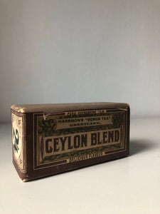 Vintage Tea Box Packaging