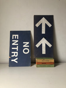 Vintage ‘No Entry’ Sign