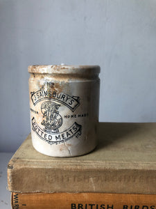 J Sainsburys Vintage Pot Candle, Lavender and Bergamot