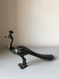 Antique Metal Peacock