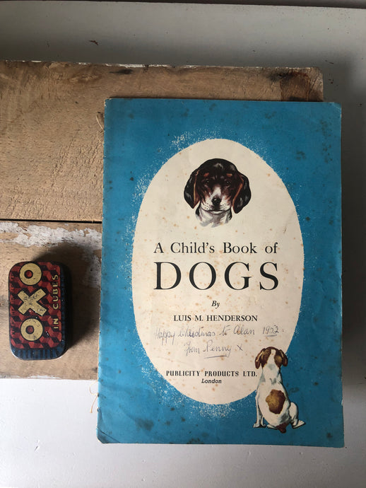 1950s A Childs Book of Dogs