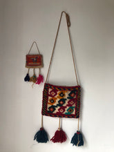 Load image into Gallery viewer, Vintage Handwoven Kilim Bag or Wall Hanging