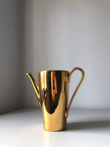 Vintage Gold Teapot / Vase