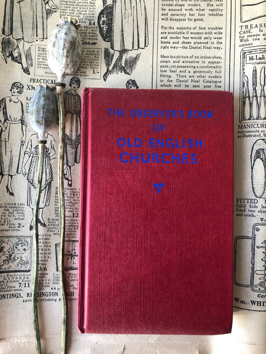 Vintage Observer Book of Old English Churches