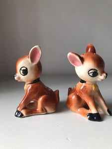 Vintage ‘Bambi’ Salt & Pepper Shakers