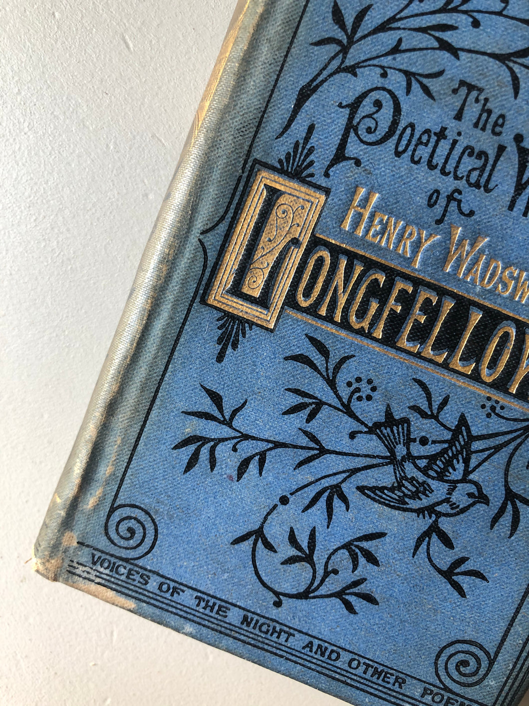 Antique ‘Longfellow’ poetry book