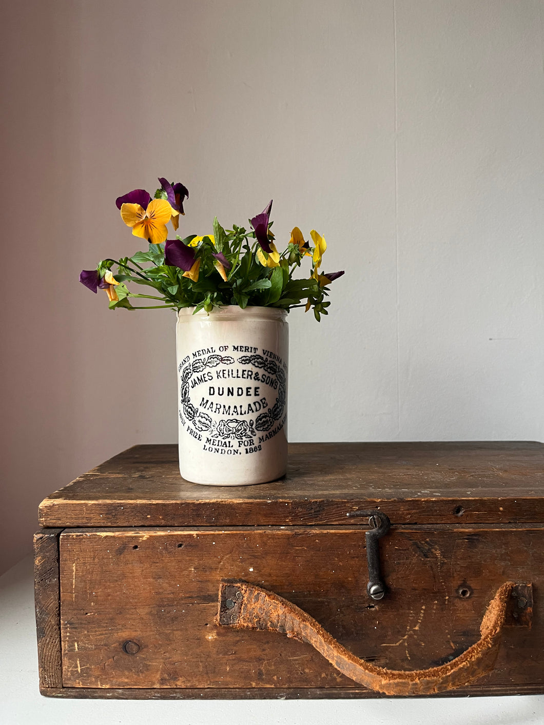 Antique Dundee Marmalade Jar