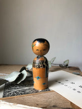 Load image into Gallery viewer, Trio of Vintage Kokeshi Dolls