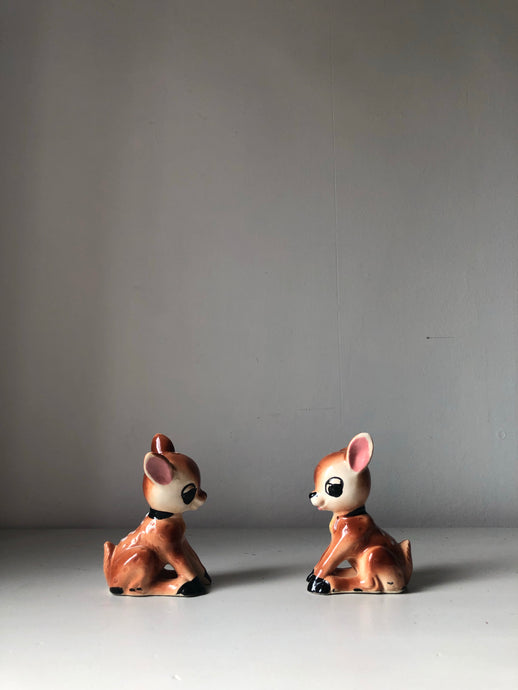 Vintage ‘Bambi’ Salt & Pepper Shakers