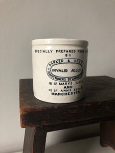 NEW- ‘Invalid Jelly’ Vintage jar