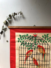 Load image into Gallery viewer, 1950s Bird Cage Wall Hanging