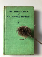 Load image into Gallery viewer, Observer Book of British Wild Flowers