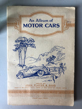 Load image into Gallery viewer, Pair of Vintage Motorcar Card Albums