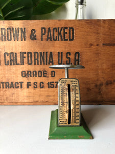 Miniature Vintage weighing Scales