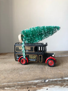 Vintage Car - Driving Home for Christmas, Walkers Crisps Truck